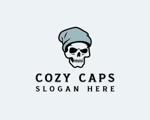 Beanie Skull Streetwear logo design