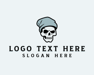 Beanie Skull Streetwear Logo