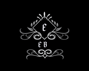 Wedding - luxury Elegant Crest logo design