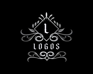 Victorian - luxury Elegant Crest logo design