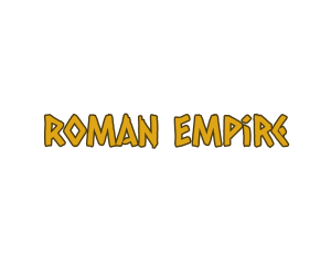 Prehistoric Roman Caesar logo design