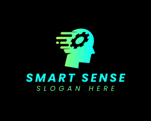 Intelligence - Human Gear Artificial Intelligence logo design