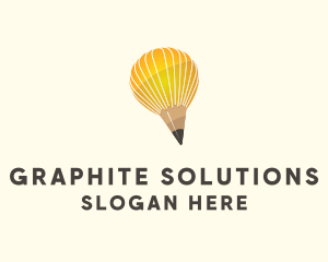 Graphite - Artist Pencil Balloon logo design