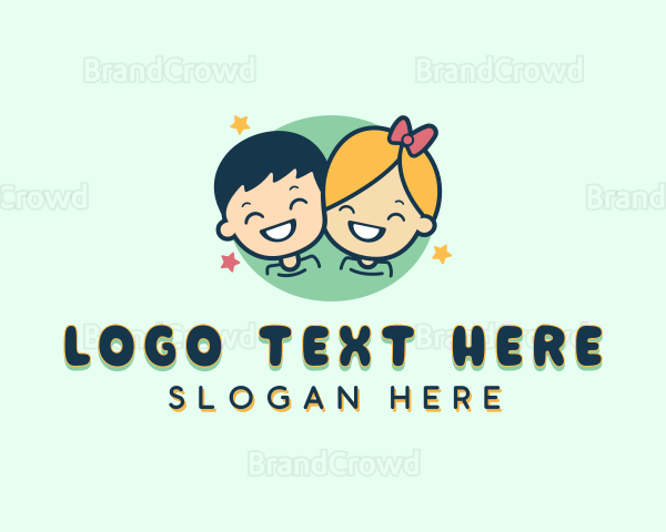 Kids Educational Preschool Logo