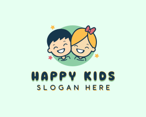 Kids Educational Preschool logo design