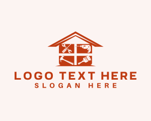 Hammer - Home Construction Tools logo design