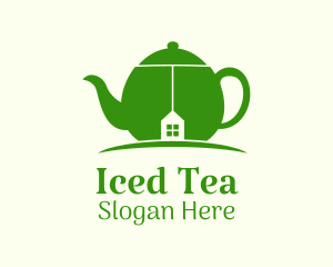 Green Teapot House logo design