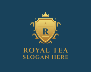 Royal Crown Shield logo design