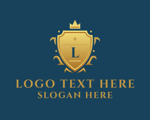 Event Organizer - Royal Crown Shield logo design