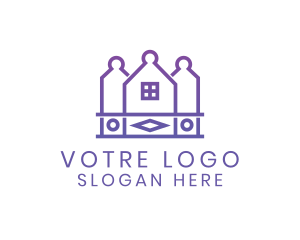 Architect - Royal Crown Homes logo design
