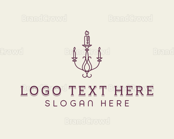 Scented Candle Decoration Logo