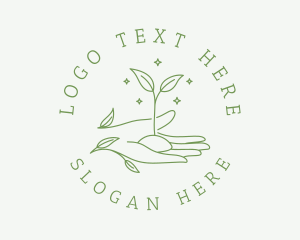 Agriculture Plant Sprout Logo