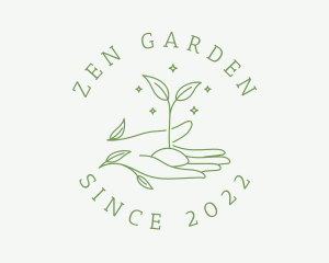 Agriculture Plant Sprout logo design