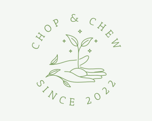 Agriculture Plant Sprout logo design