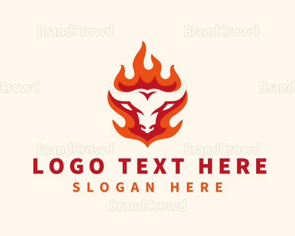 Burning Cow Cuisine Logo