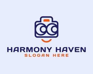 Photo Studio - Happy Camera Photography logo design