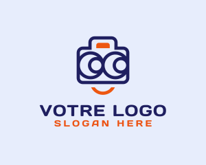 Camera Filter - Happy Camera Photography logo design