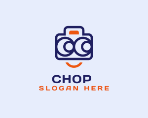 Video - Happy Camera Photography logo design