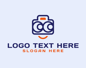 Photograph - Happy Camera Photography logo design