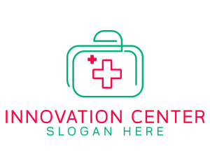 Center - Medical Cross Emergency logo design