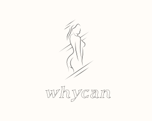 Vulva - Erotic Beauty Woman logo design