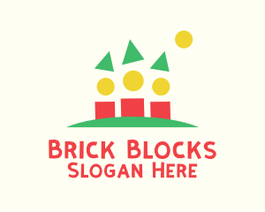 Blocks - Children Toy Block logo design