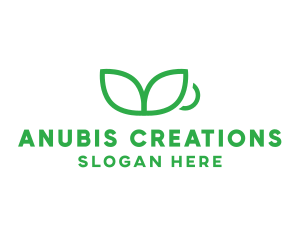 Green Plant Cup logo design