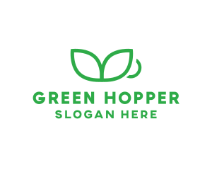 Green Plant Cup logo design