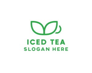 Green Plant Cup logo design