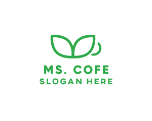 Green Plant Cup logo design