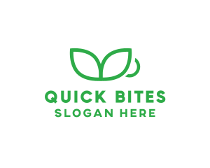 Green Plant Cup logo design