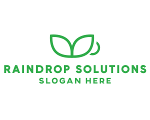 Green Plant Cup logo design