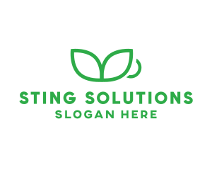 Green Plant Cup logo design