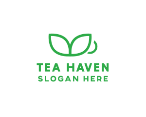 Green Plant Cup logo design