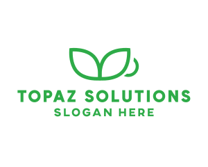 Green Plant Cup logo design