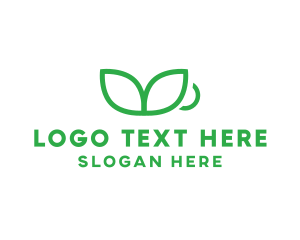 Beverage - Green Plant Cup logo design