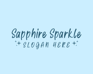 Playful Preschool Sparkle logo design