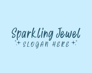 Playful Preschool Sparkle logo design