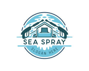 Pressure Washer Cleaner logo design