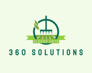 Lawn Rake Landscaping logo design