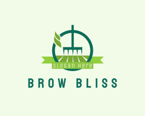 Lawn Rake Landscaping logo design