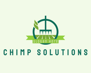 Lawn Rake Landscaping logo design