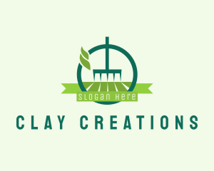 Lawn Rake Landscaping logo design