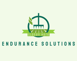 Lawn Rake Landscaping logo design