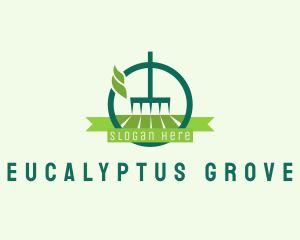 Lawn Rake Landscaping logo design