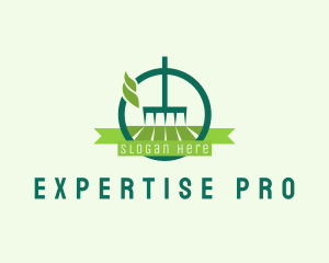 Lawn Rake Landscaping logo design