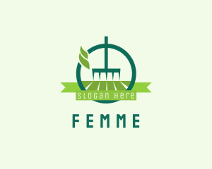 Lawn Rake Landscaping logo design