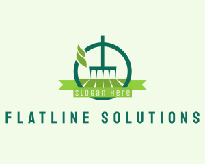 Lawn Rake Landscaping logo design