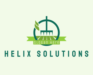 Lawn Rake Landscaping logo design