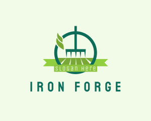 Lawn Rake Landscaping logo design